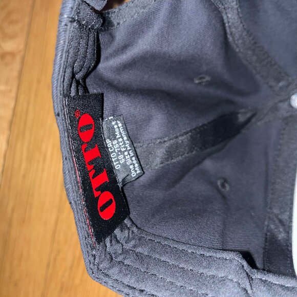 "Overdrive" Black Dad Cap With Flames *Brand NEW* - Picture 6 of 7